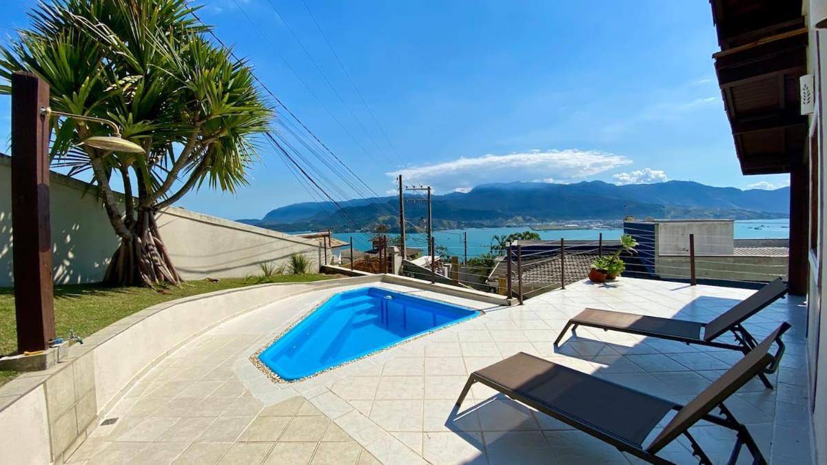 Vista Espetacular, Churrasqueira Gourmet E Piscina Aquecida Ильябела Экстерьер фото
