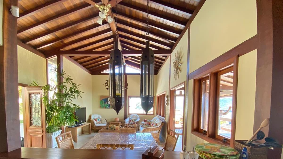 Vista Espetacular, Churrasqueira Gourmet E Piscina Aquecida Ильябела Экстерьер фото